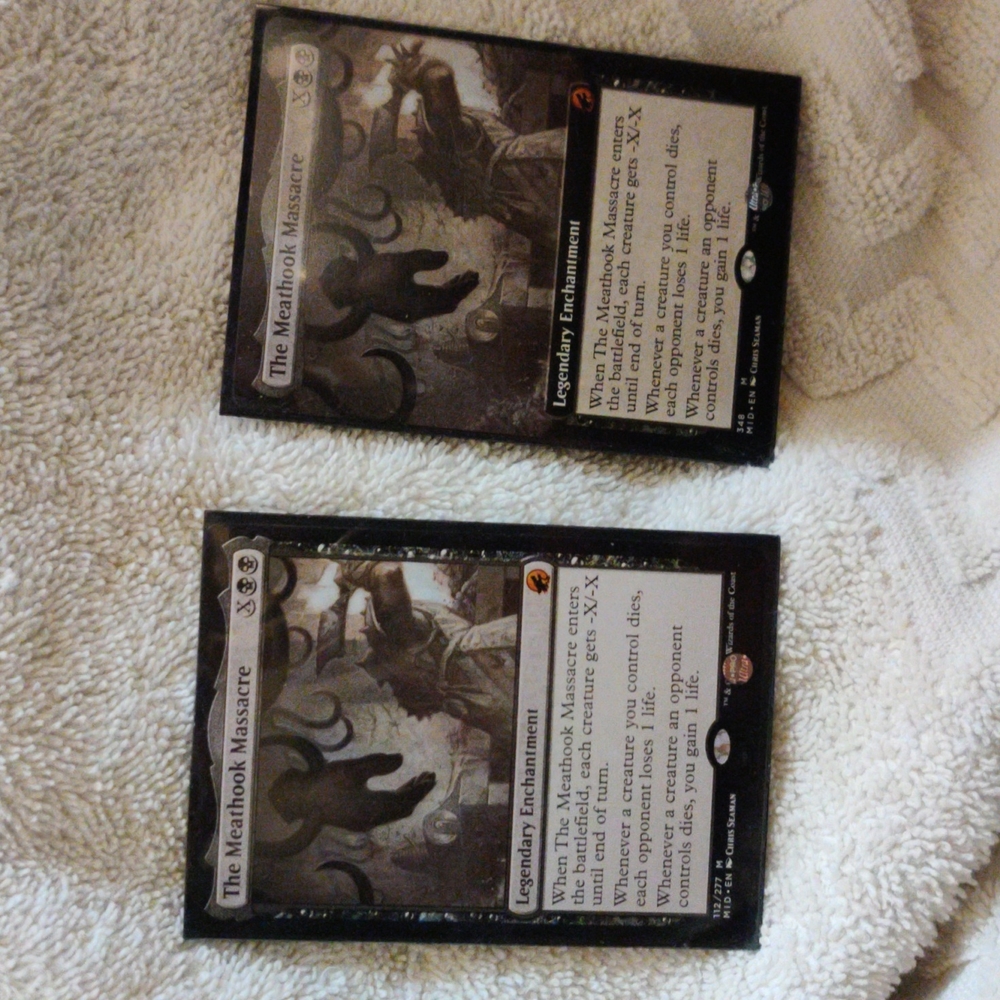 Meathook Massacre Boarderless and standard 2x lot